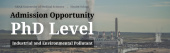 Admission for PhD