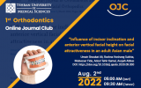 the first meeting of online journal club of specialized orthodontic program
