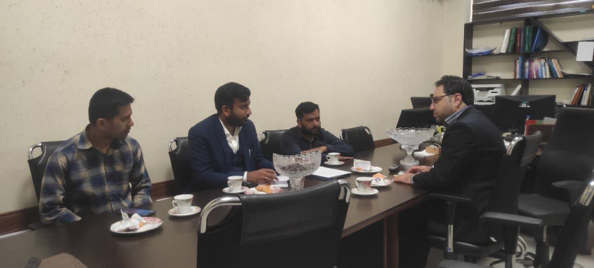International affairs management interaction meeting with Pakistani company